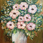 משיחות המכחול החופשיות והמרקם העשיר מעניקים ליצירה תחושת שפע, רוך וחיות שקטה, כמו רגע של נשימה עמוקה בתוך היומיום.