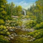 במרחב ירוק ושקט, שבו הנהר זורם ברכות והאור נוגע בכל עלה, מתגלה ברכה שטהורה כמו הטבע עצמו. והיה כעץ שתול על פלגי מים אשר פריו ייתן בעתו ועלהו לא יבול וכל אשר יעשה יצליח פסוק שמתחבר אל הנוף ומזכיר איך חיות, צמיחה ושפע מגיעים כששורשים נטועים באמונה ובטוב.